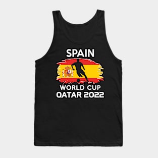 World Cup 2022 Spain Team Tank Top